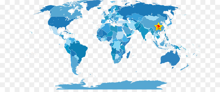 Mapa Mundial，Países PNG