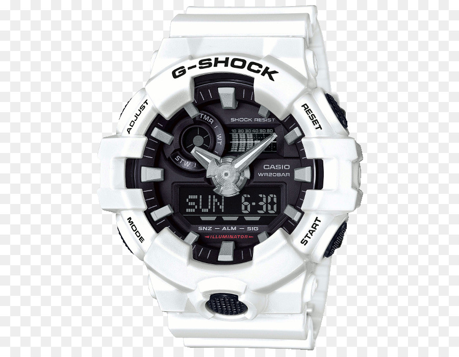 Relógio G Shock Branco，Relógio PNG