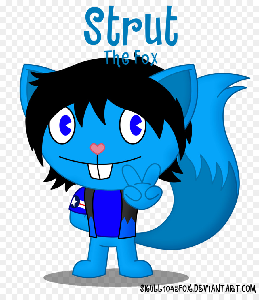 Raposa Azul，Desenho Animado PNG