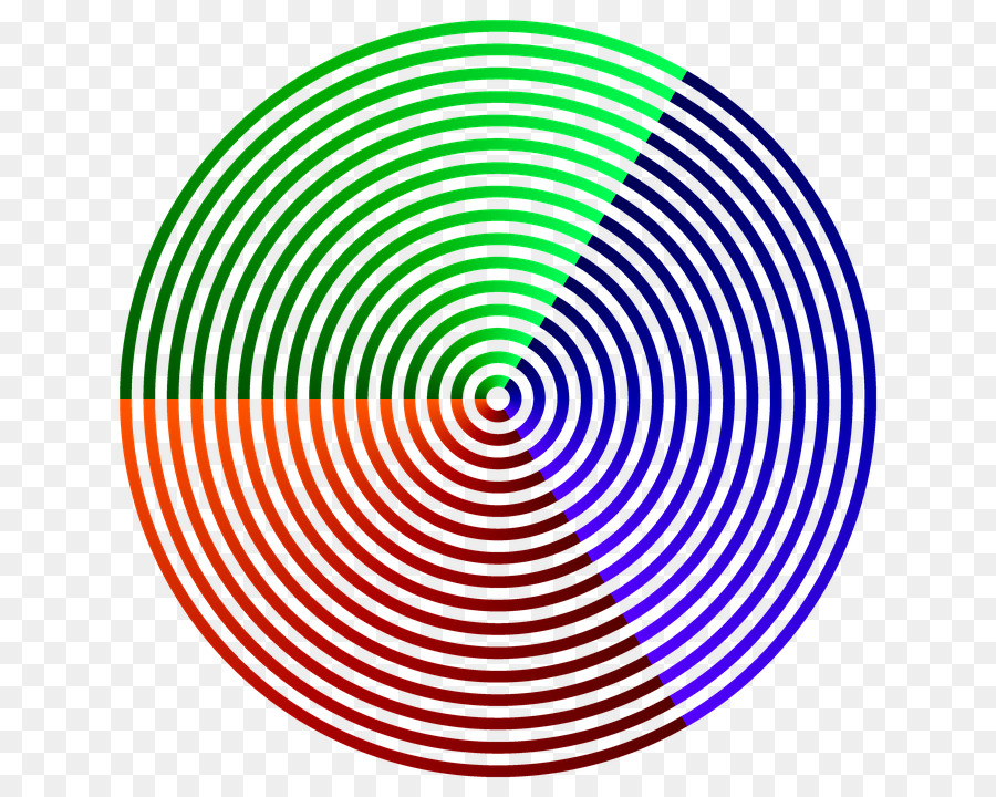 Círculo Colorido，Espiral PNG