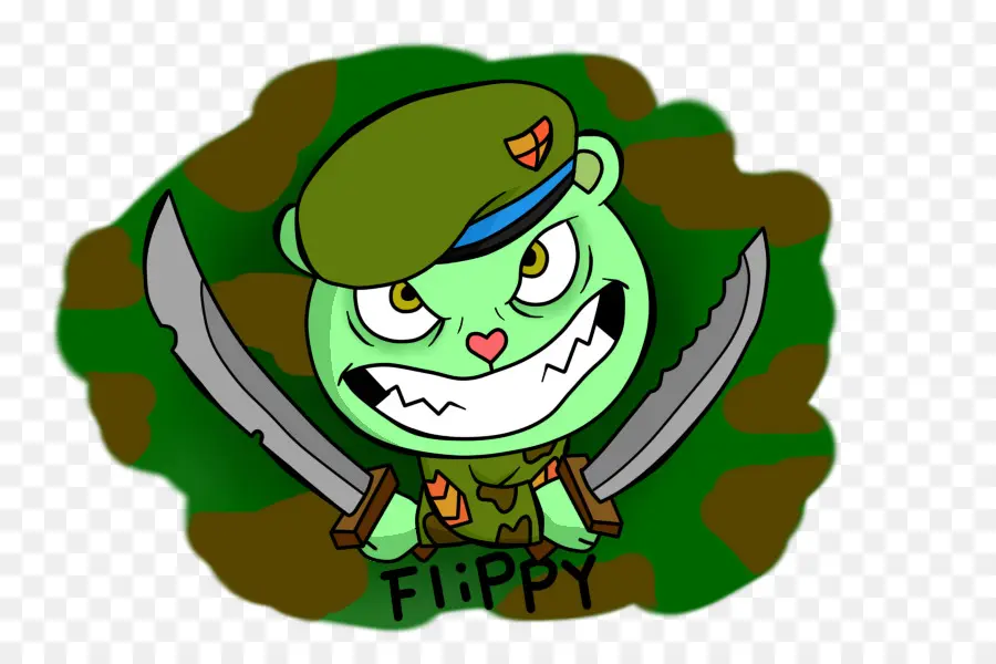 Flippy，Desenho Animado PNG