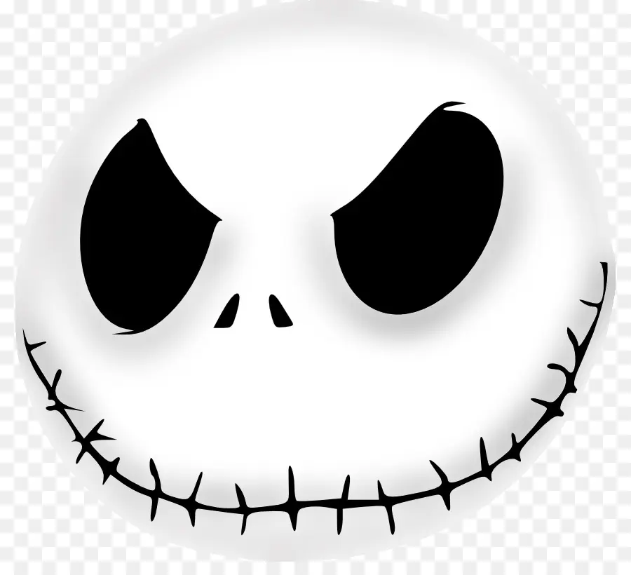 Rosto De Jack Skellington，Personagem PNG