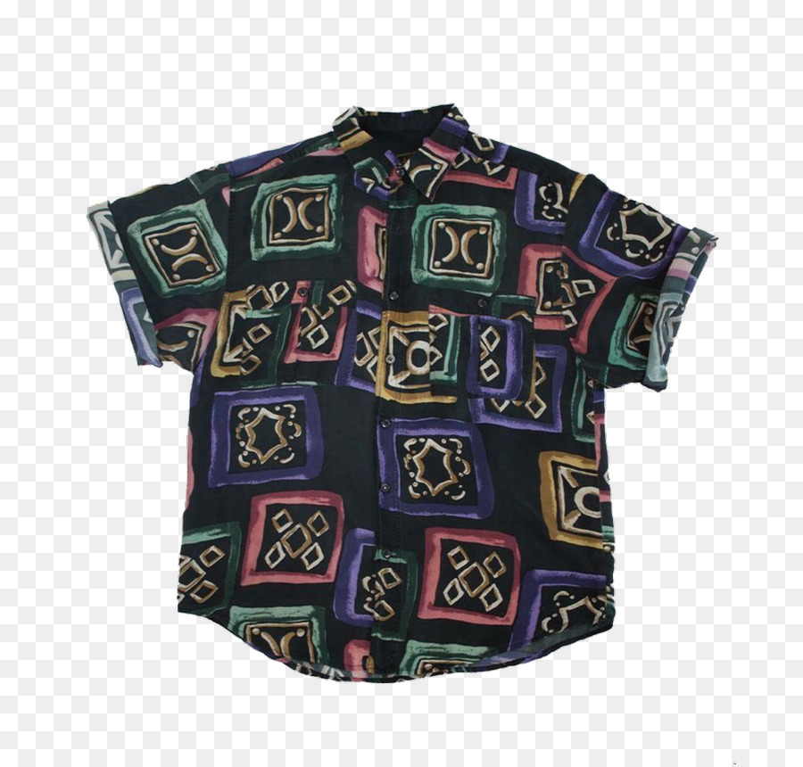 Camisa Estampada，Camisa PNG