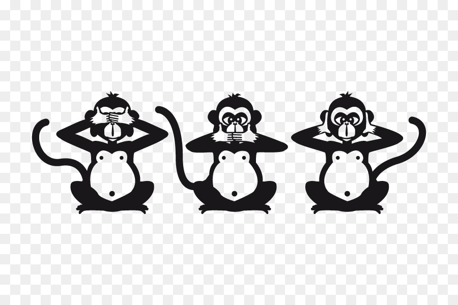 Macaco, Macaco-aranha, Três Macacos Sábios, Desenho, Desenho, Macaco  Bananas, Comida, Figura de Animal, desenho animado, figura animal,  desenhando png