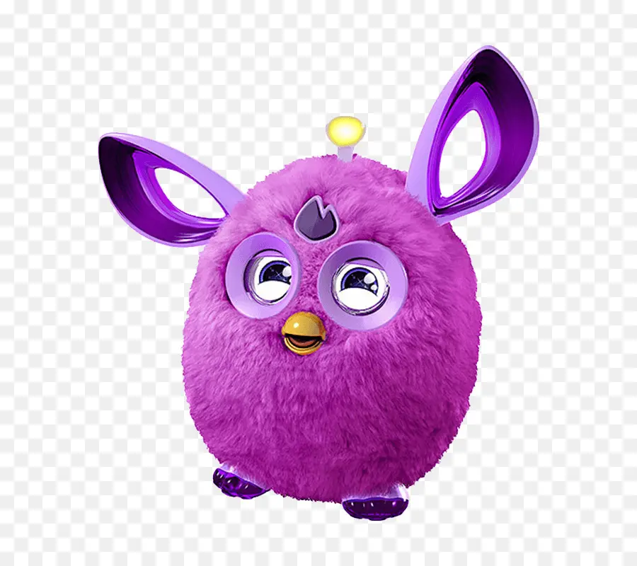 Furby Roxo，Olhos PNG