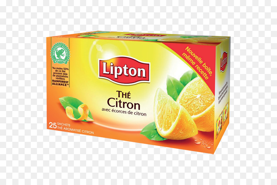 Caixa De Chá De Limão，Lipton PNG