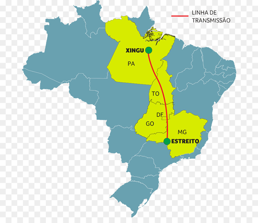 Brasil，Mapa PNG