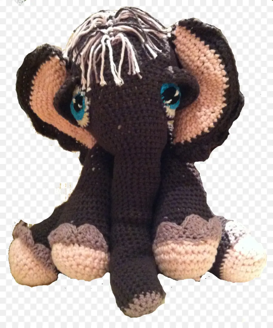 Elefante De Crochê，Feito à Mão PNG