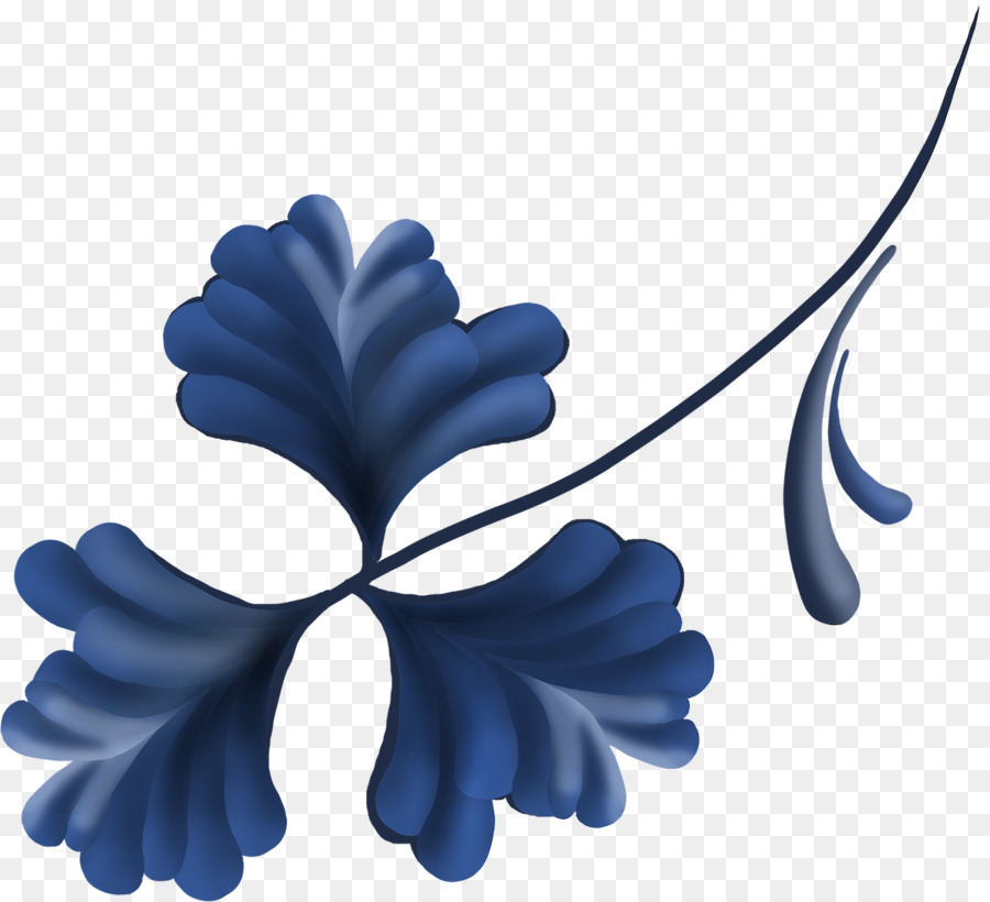 Folha Azul，Natureza PNG