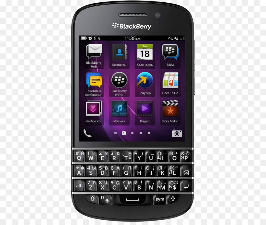 Telefone Blackberry，Smartphone PNG