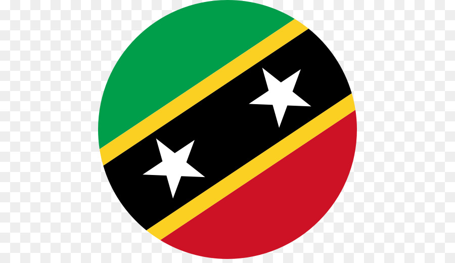 São Cristóvão E Nevis，Bandeira PNG
