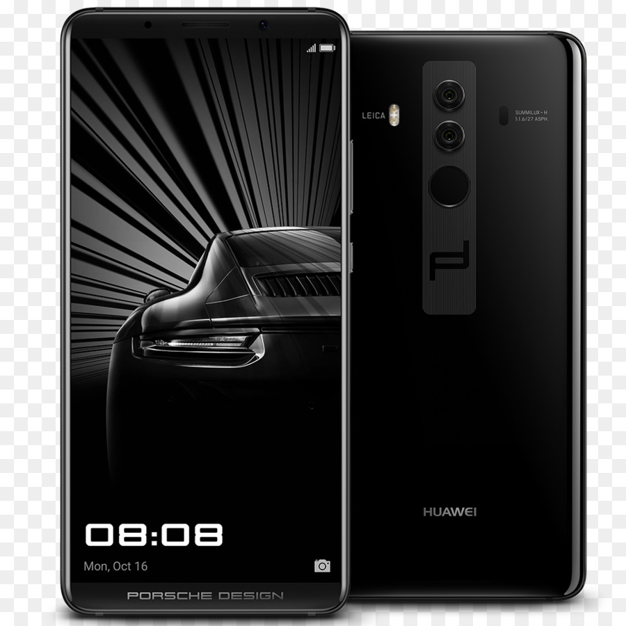 Huawei Mate 10 Porsche Design De 256 Gb Do Diamante Preto Gsm Desbloqueado，Huawei Mate 10 Porsche Design De 256 Gb Preto Telekom Gsm PNG