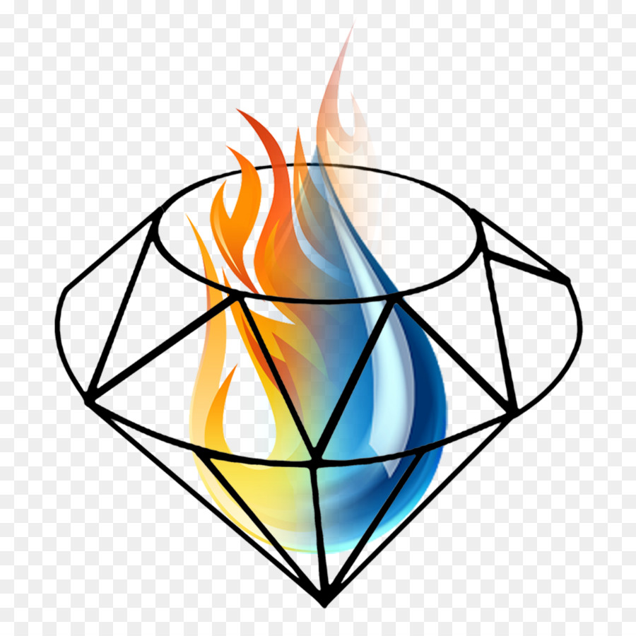 Diamante Flamejante，Fogo PNG