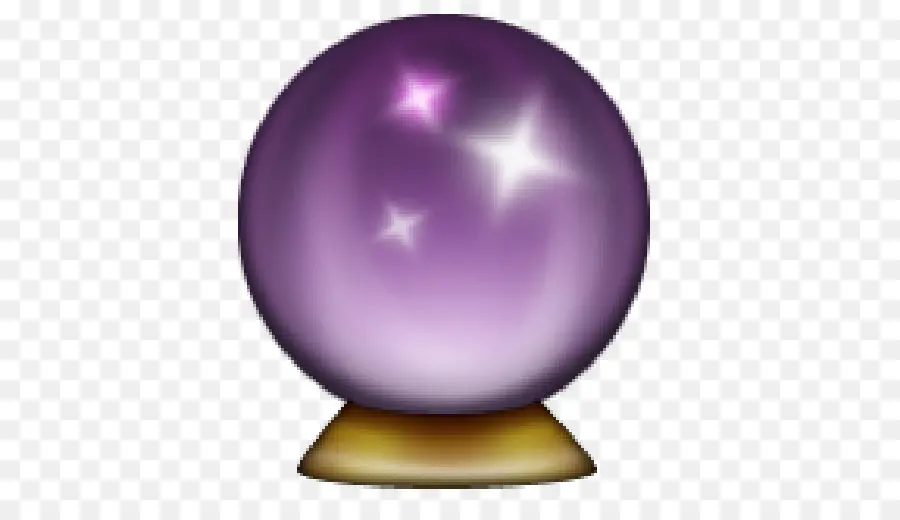 Bola De Cristal，Roxo PNG