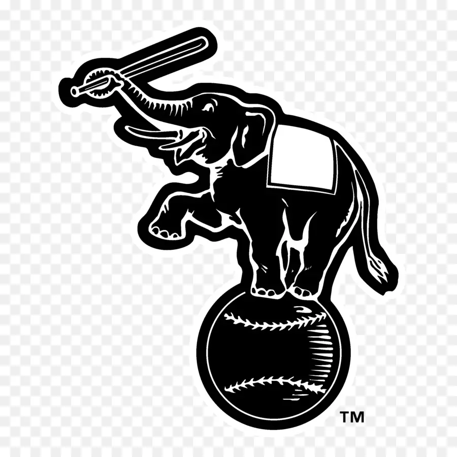 Elefante No Beisebol，Mascote PNG