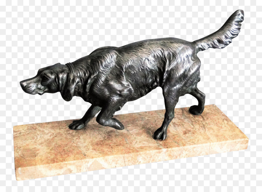 Escultura Em Bronze，Cachorro PNG