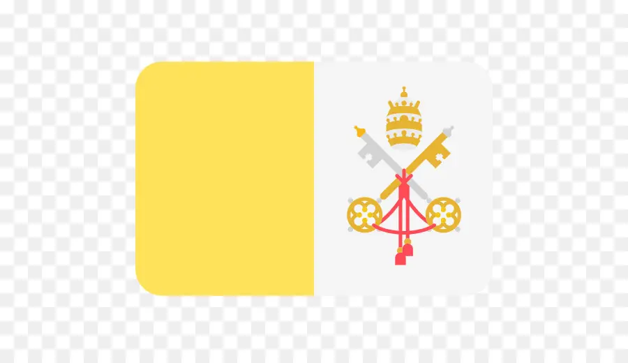 Bandeira Do Vaticano，Santa Sé PNG