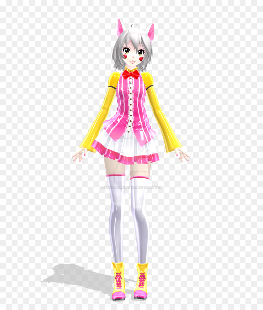 Personagem De Anime Com Roupa Colorida，Anime PNG