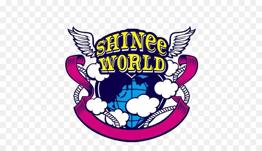 Shinee Mundial Logo，Marca PNG