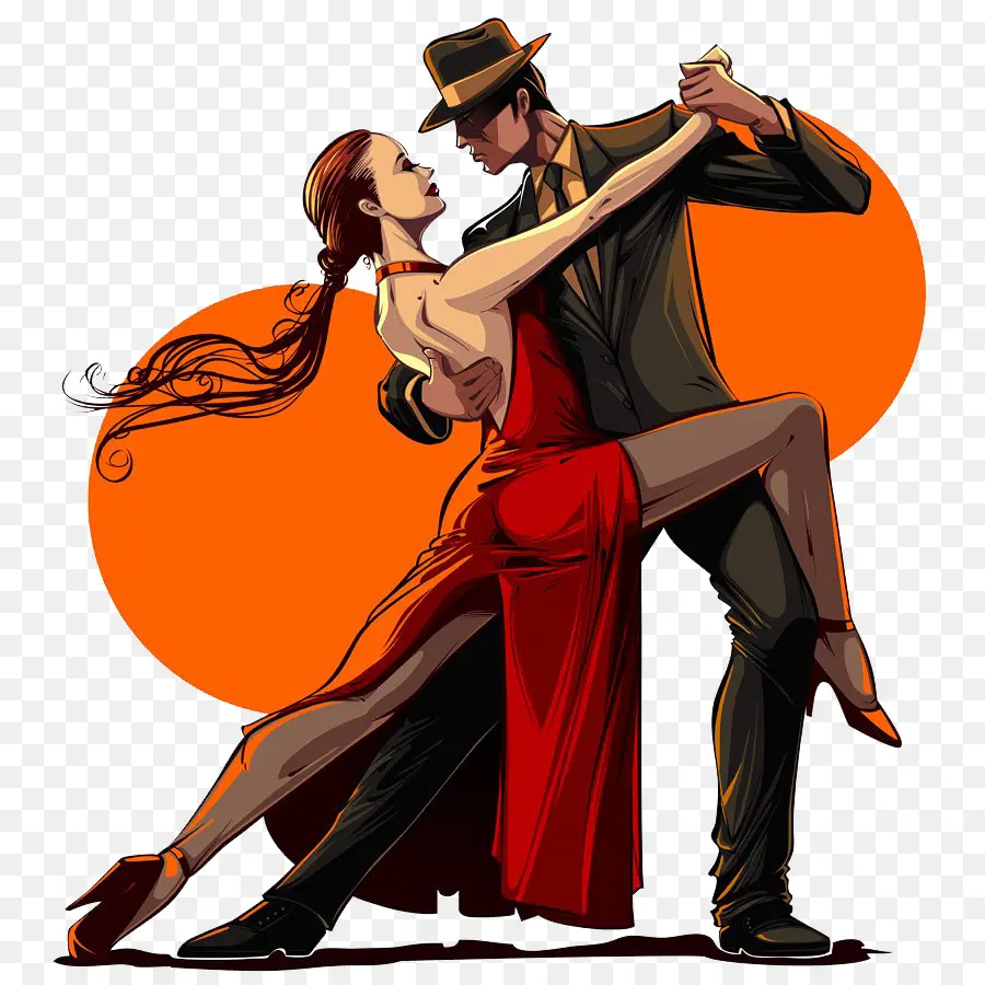 Dança，Tango PNG