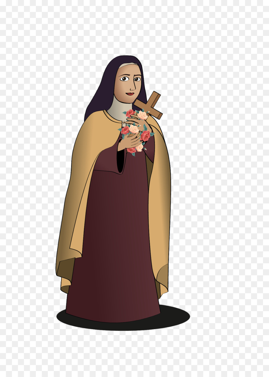 Ilustração De Freira，Religião PNG