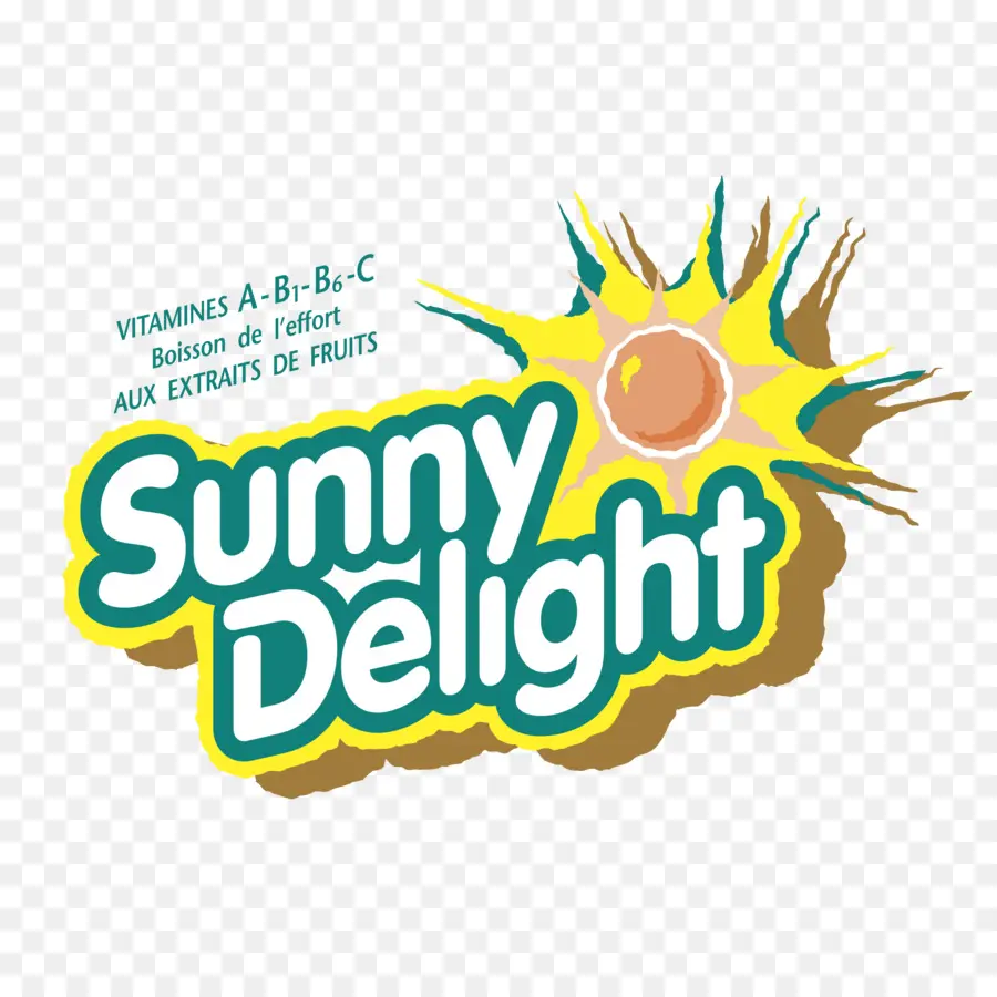 Logotipo Da Sunny Delight，Delícia Ensolarada PNG