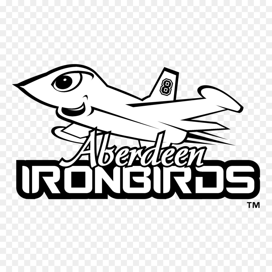 Logotipo Do Avião，Aberdeen Iron Birds PNG