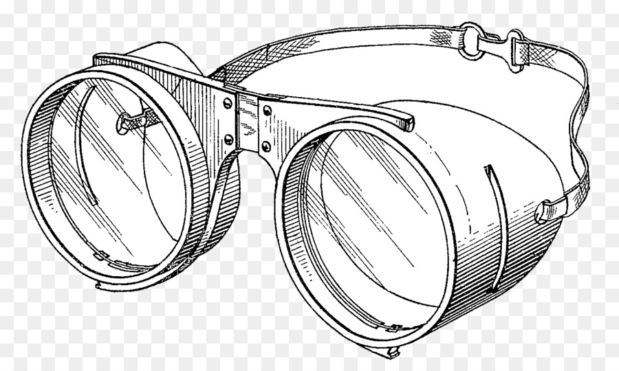 Goggles，Carro PNG