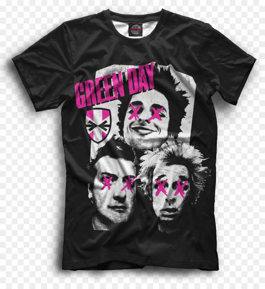 Tshirt，Green Day PNG