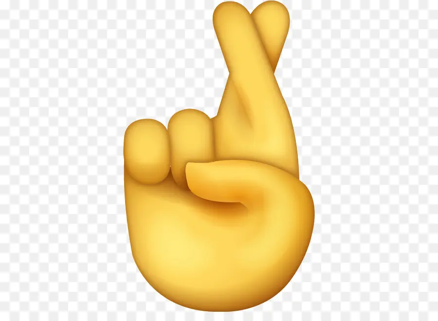 Emoji，Cruzou Os Dedos PNG