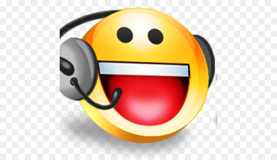 Rosto Sorridente Com Fone De Ouvido，Emoticons PNG