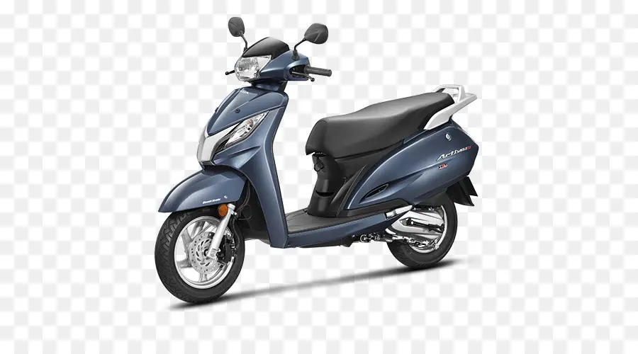 Patinete Azul，Moto PNG