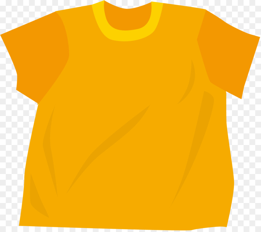 Tshirt，Amarelo PNG