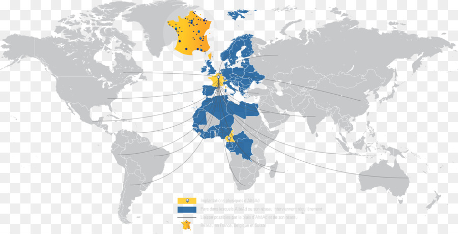 Mundo，World Map PNG