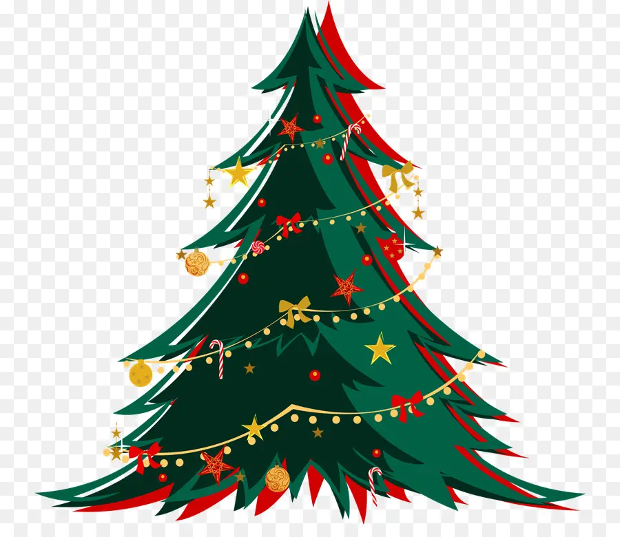 Papai Noel，árvore De Natal PNG