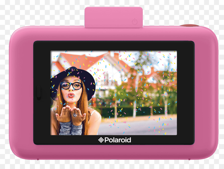 Polaroid Snap Toque 130 Mp Câmera Digital Compacta 1080p Blush Cor De Rosa，Polaroid Snap Toque PNG