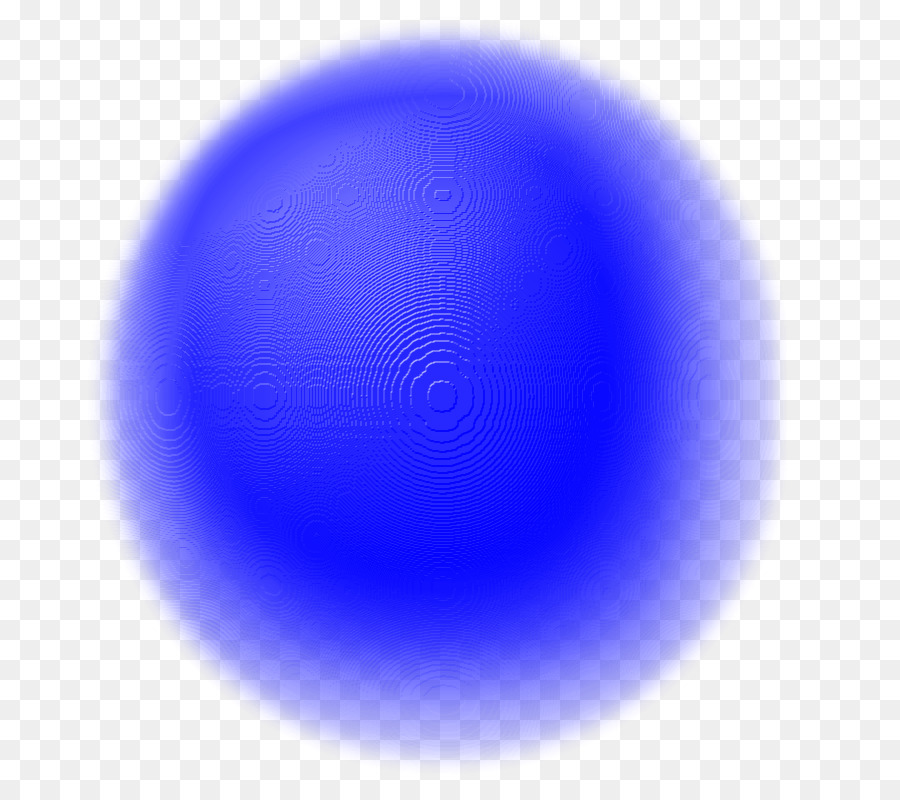 Esfera，Azul PNG