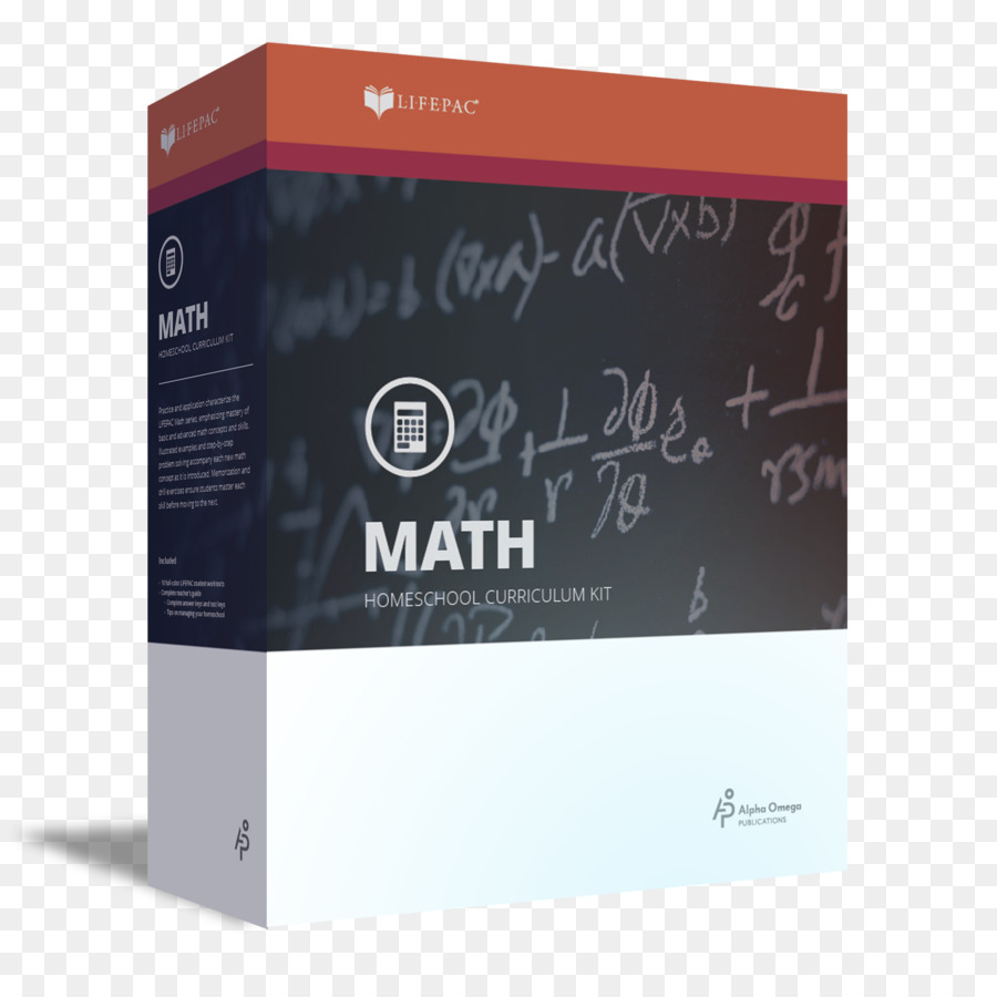 Lifepac De Matemática Do Grau 10 Casa Currículo Escolar Kit，Matemática PNG