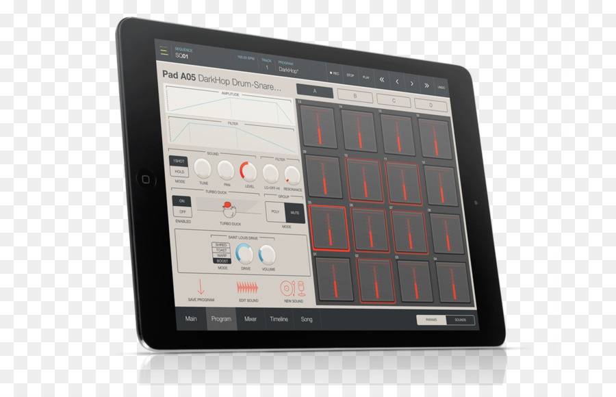 Akai Professional Lpd8，Controladores Midi PNG