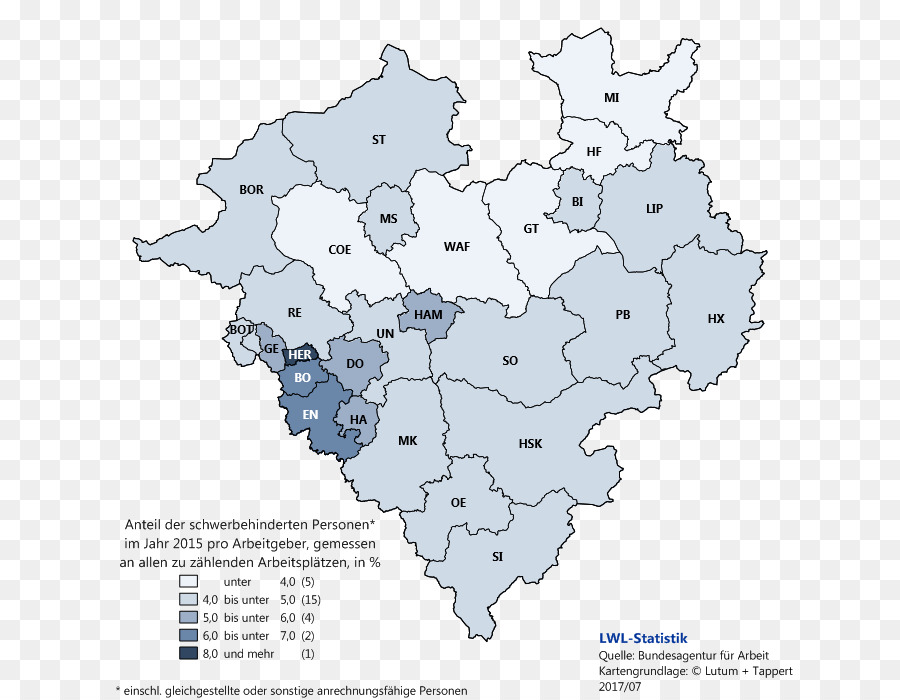 Mapa，Renânia Do Norte Vestfália PNG