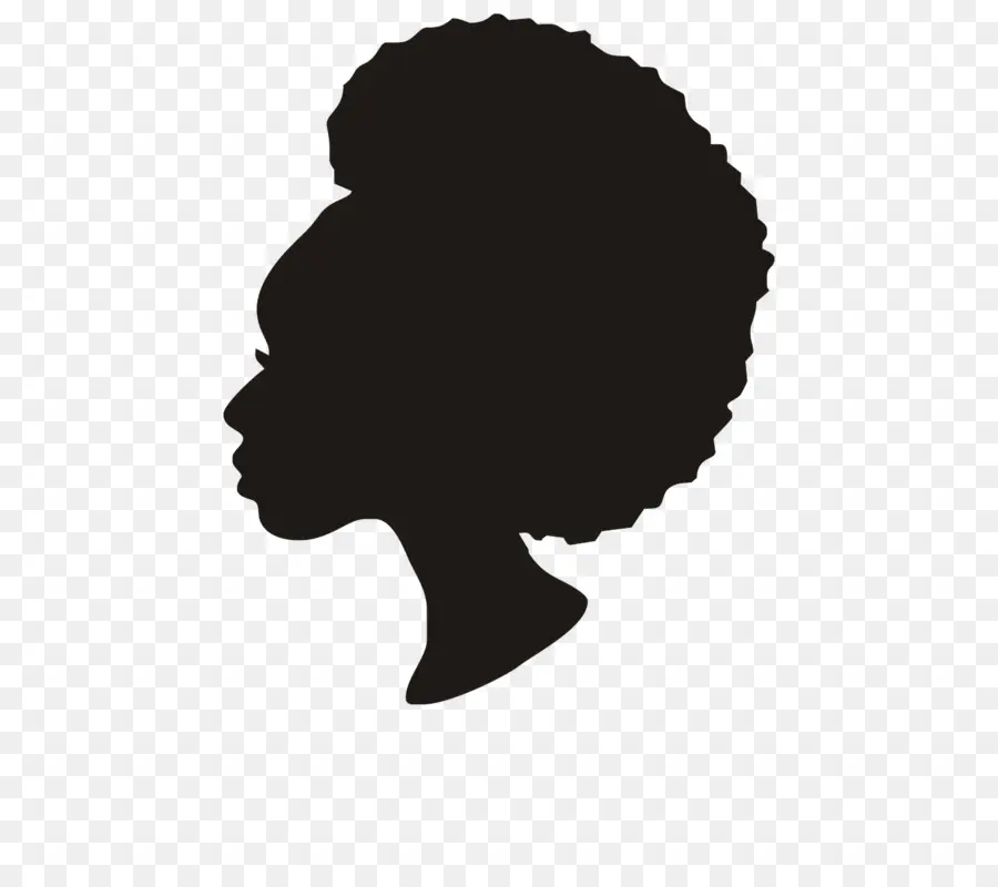 Silhueta De Mulher，Perfil PNG