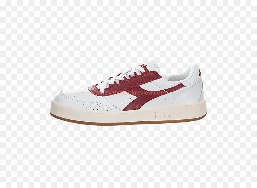 Sapato Esportivo Branco E Vermelho，Diadora PNG