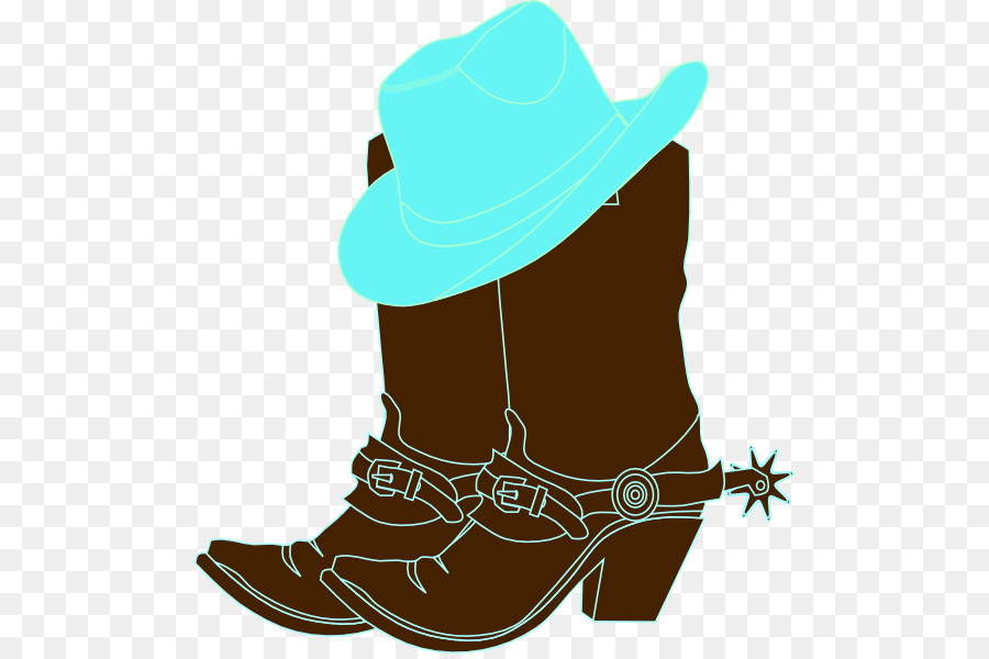 Chapéu De Cowboy，Cowboy Boot PNG