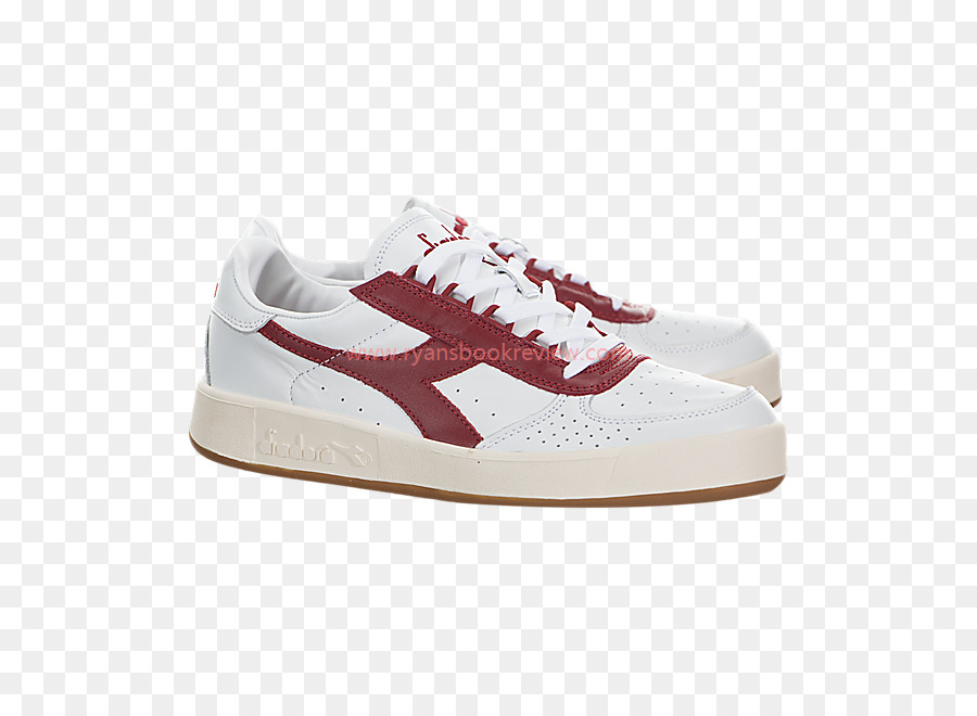 Sapato Esportivo Branco E Vermelho，Diadora PNG