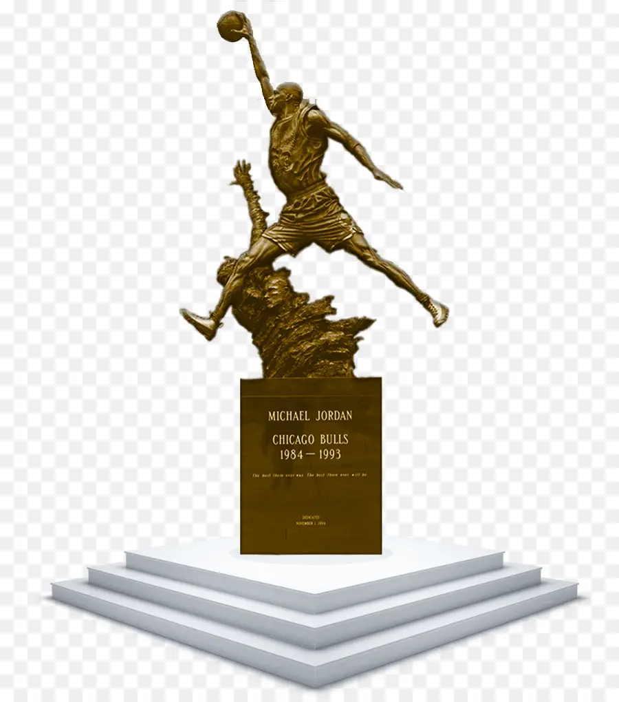 Estátua De Basquete，Michael Jordan PNG