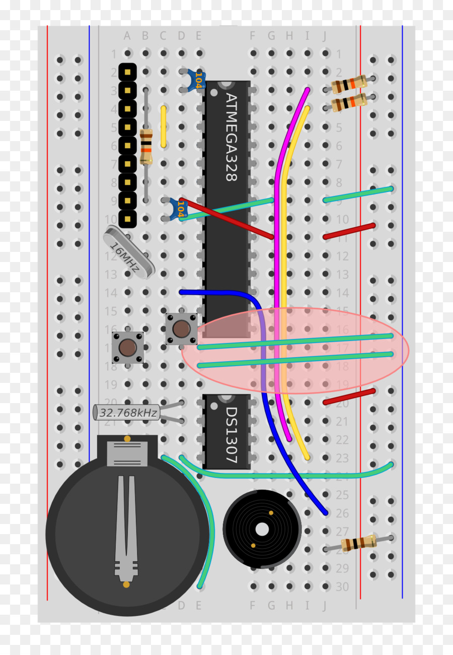 Circuito De Tábua De Pão，Eletrônica PNG