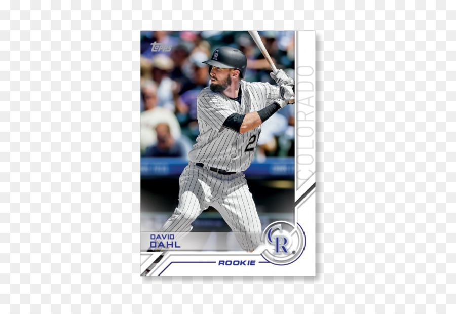 2017 Topps Salute S126 David Dahl Colorado Rockies Cartão De Baseball，Beisebol PNG