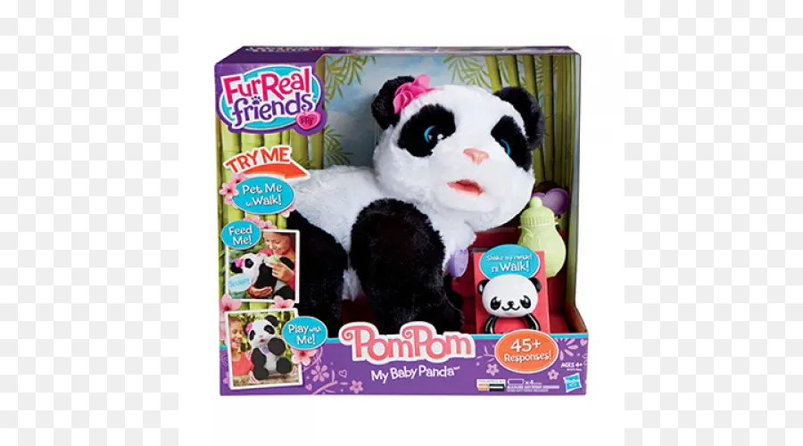 Brinquedo Panda，Amigos Reais PNG