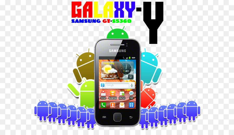 Smartphone，Samsung Galaxy Y PNG