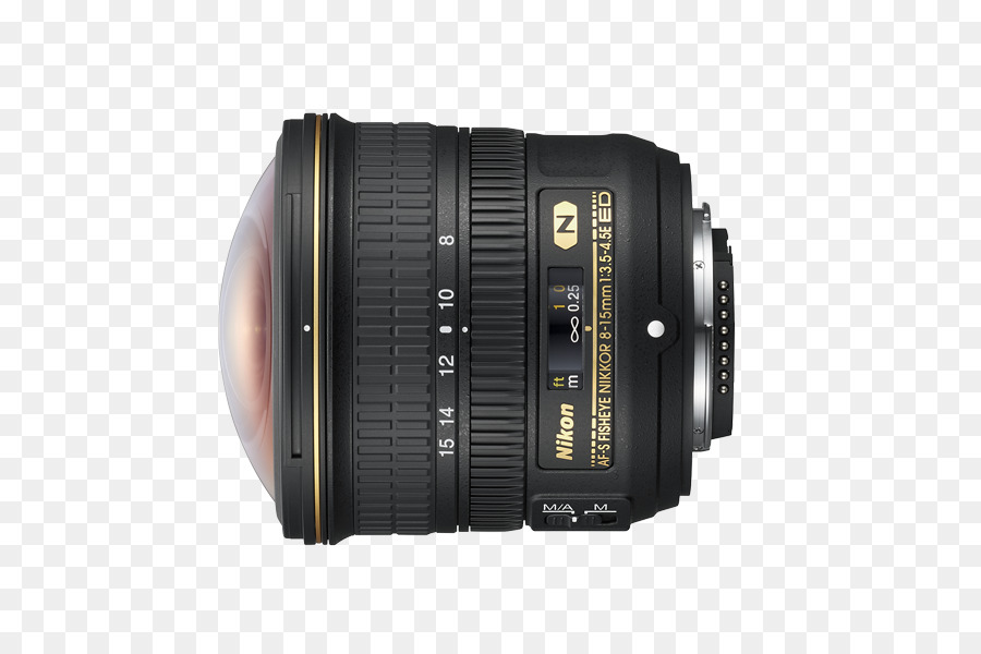 Nikon 815mm F3545e Ed Afs Fisheye Lente Nikkor，Nikon Afs Dx Nikkor 35mm F18g PNG